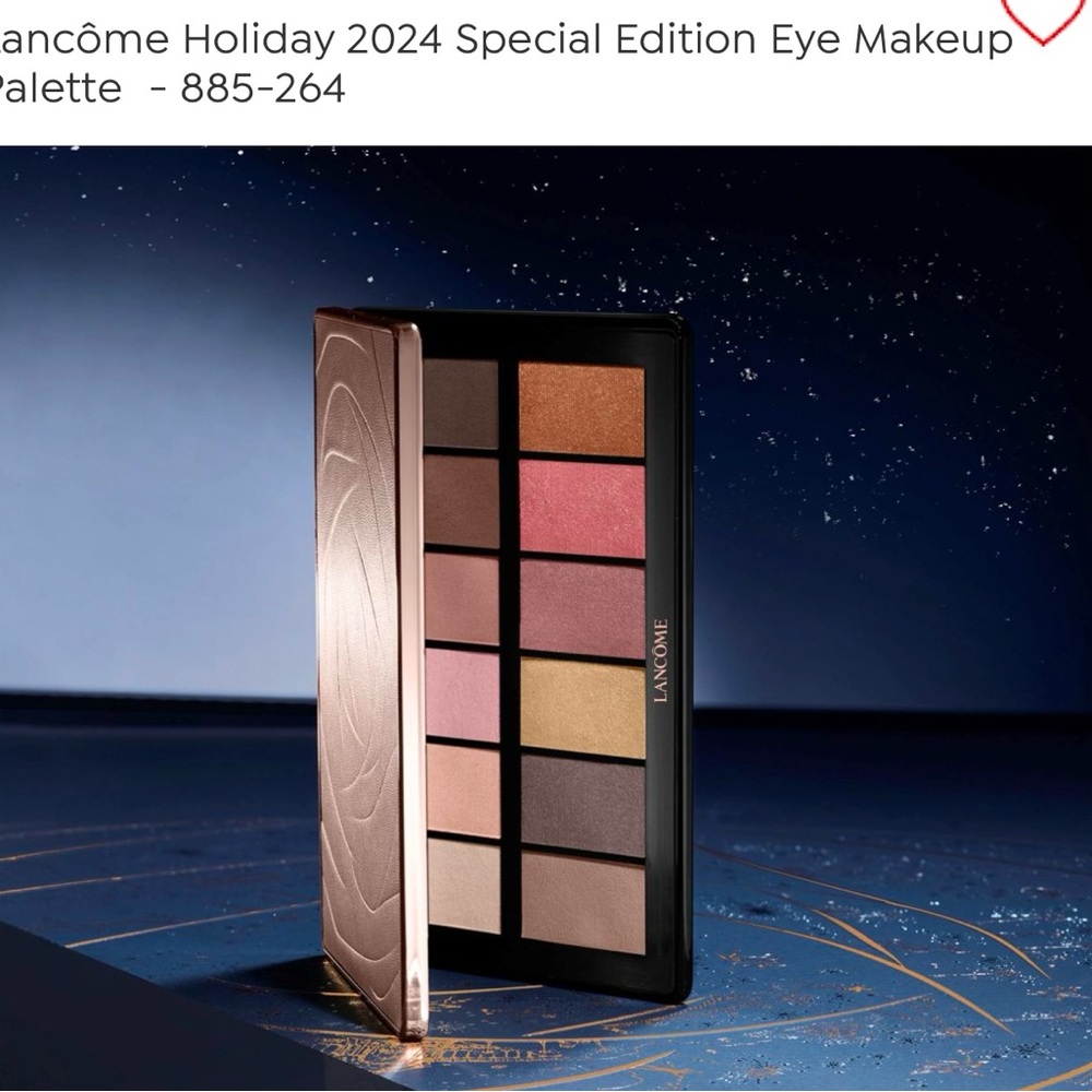 Lancôme Holiday 2024 special edition eyeshadow pallet. NEW!
